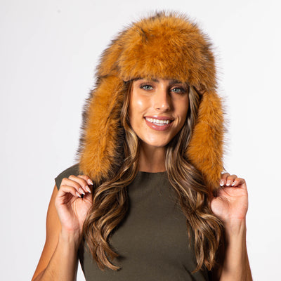 Trapper - Faux Fur with Inner Velour Lining-TRAPPER-San Diego Hat Company