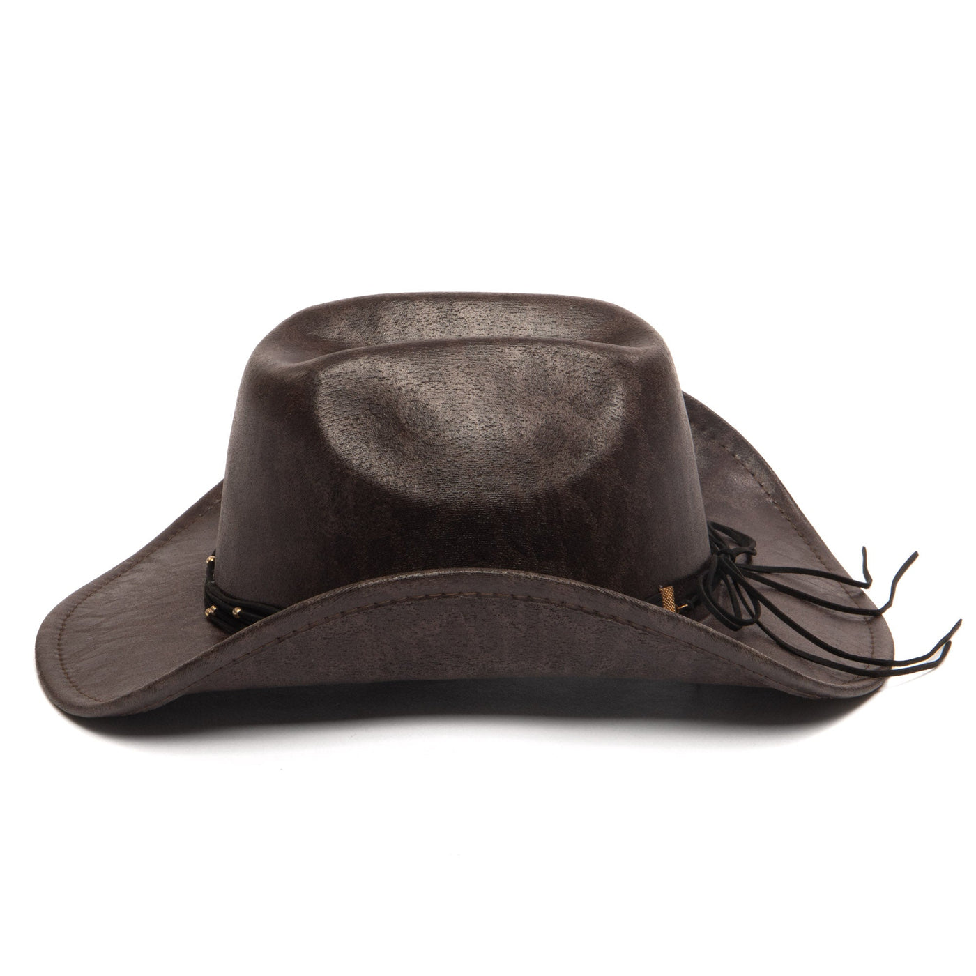 Leopard Printed Cattlemans's Crease Cowboy-COWBOY-San Diego Hat Company