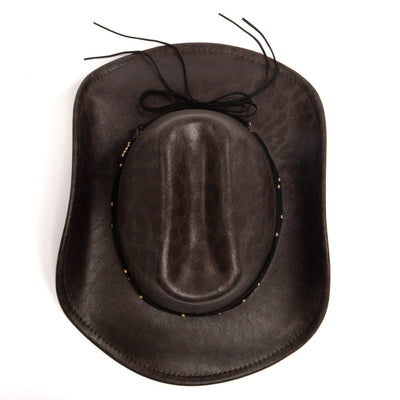 Leopard Printed Cattlemans's Crease Cowboy-COWBOY-San Diego Hat Company