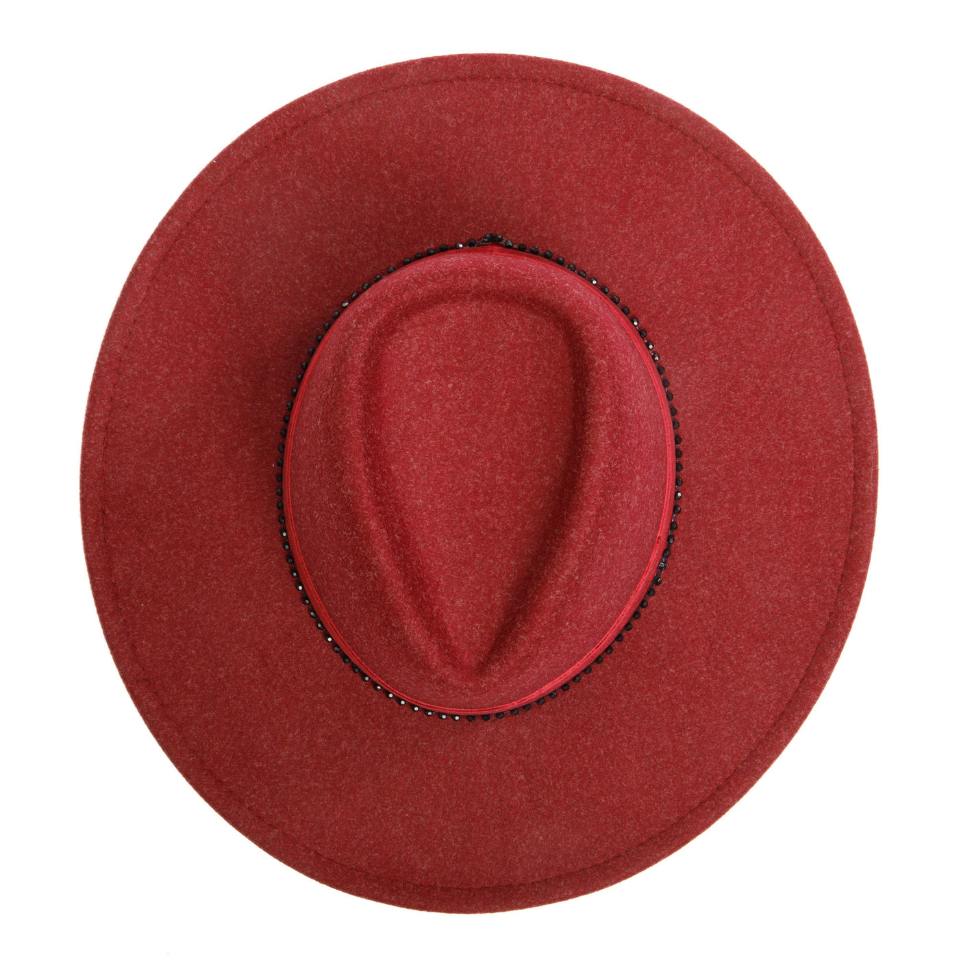 Women's Tear Drop Fedora-FEDORA-San Diego Hat Company