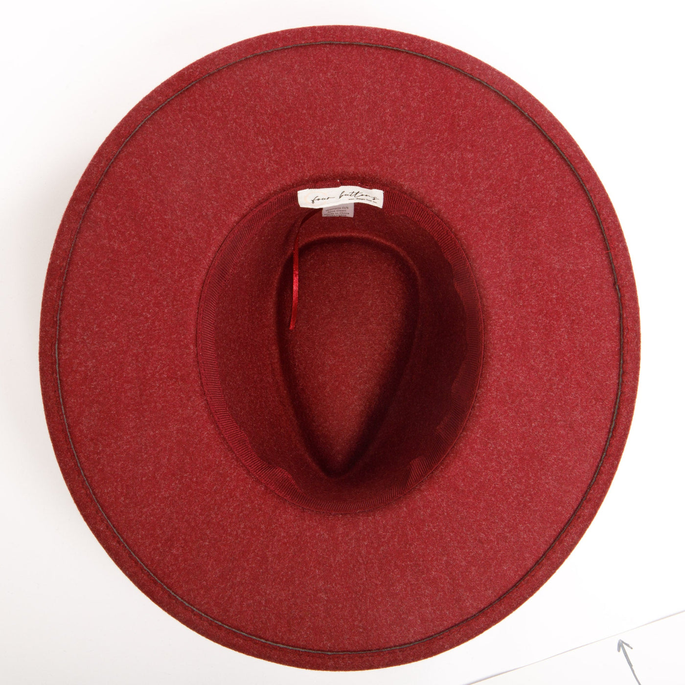 Women's Tear Drop Fedora-FEDORA-San Diego Hat Company