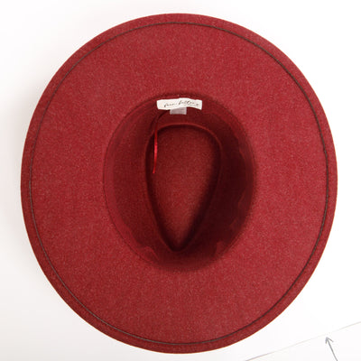 Women's Tear Drop Fedora-FEDORA-San Diego Hat Company