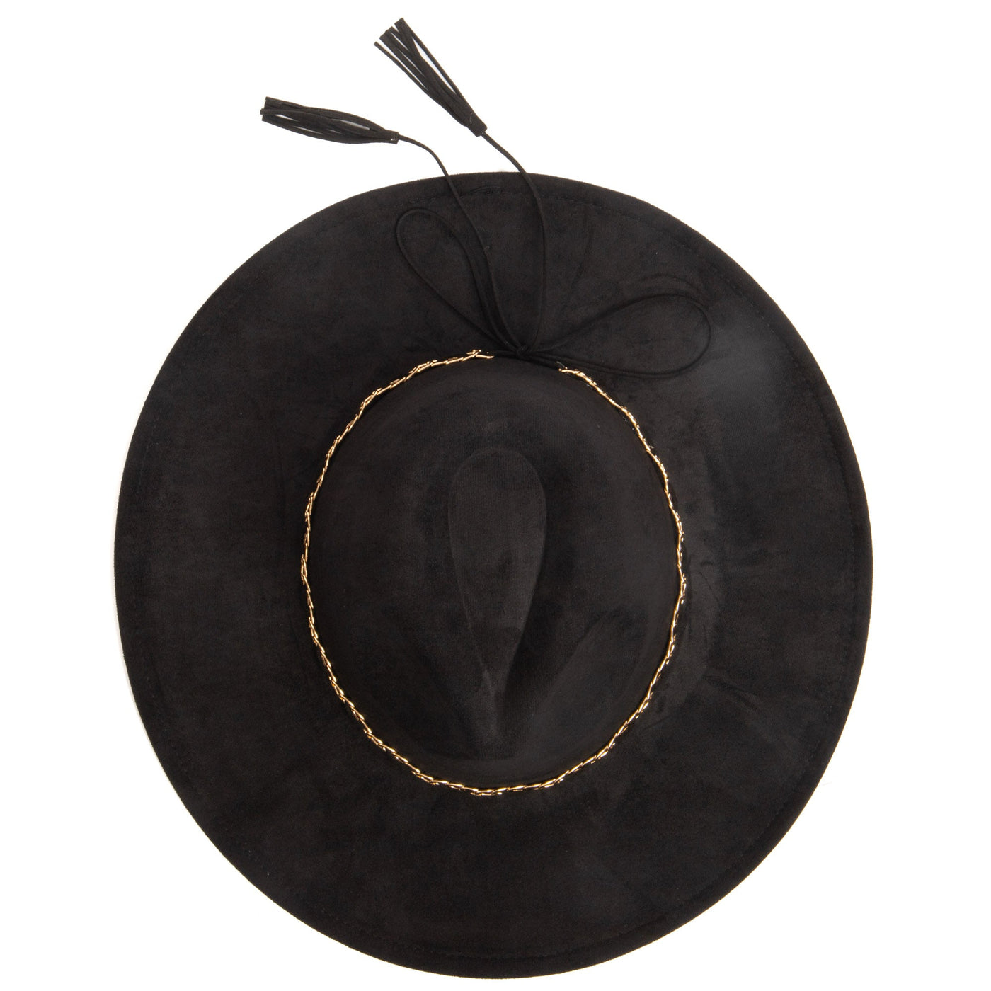 Women's Fedora with Leopard Printed Underbrim-FEDORA-San Diego Hat Company