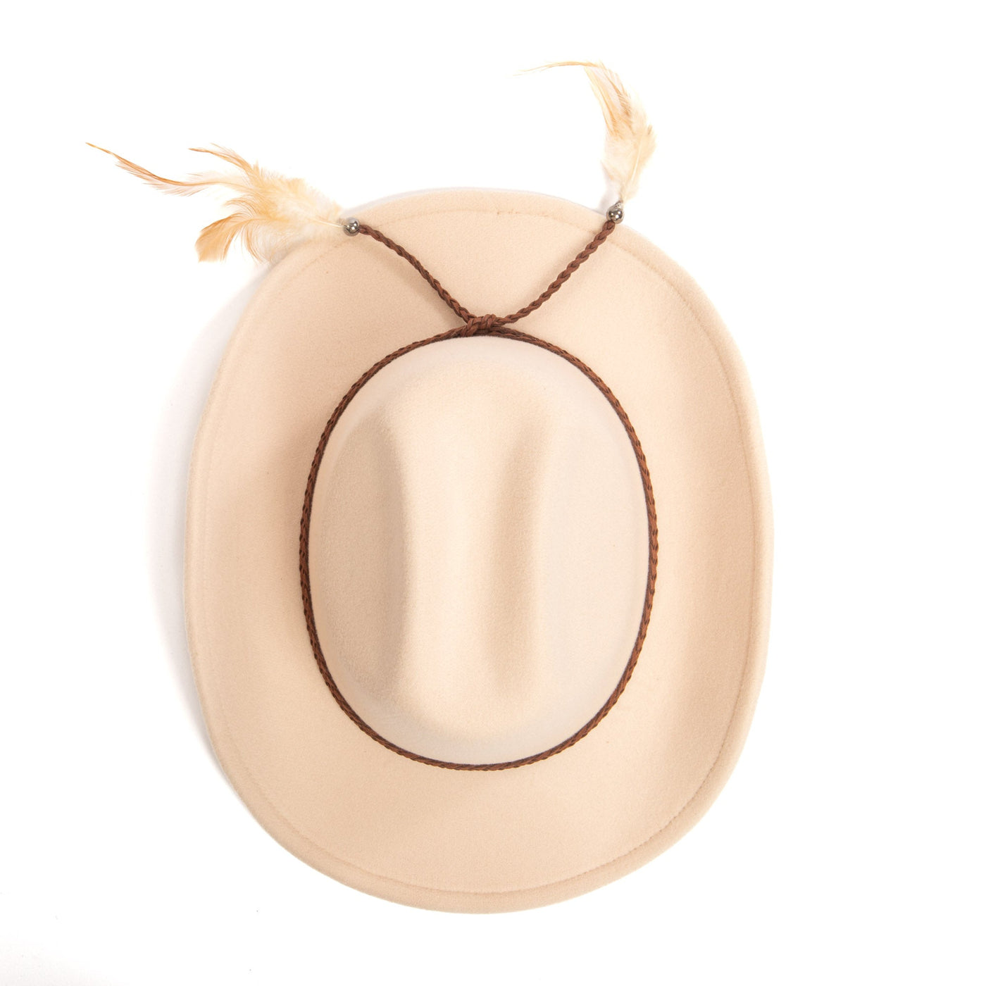 Cattleman's Crease Cowboy with Feathered Ends-COWBOY-San Diego Hat Company