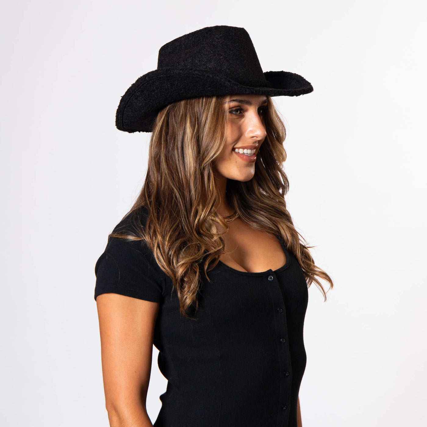 Sherpa Cattleman's Crease Cowboy-COWBOY-San Diego Hat Company