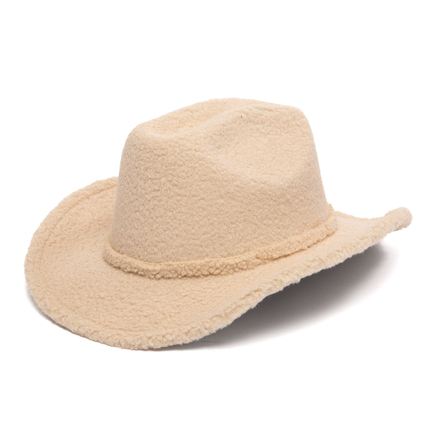 Sherpa Cattleman's Crease Cowboy-COWBOY-San Diego Hat Company