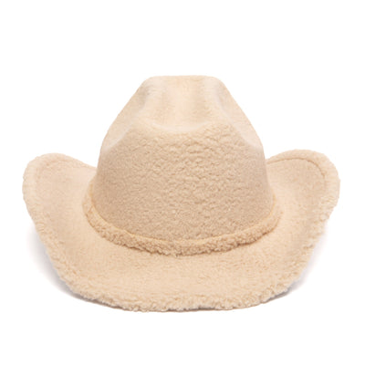 Sherpa Cattleman's Crease Cowboy-COWBOY-San Diego Hat Company