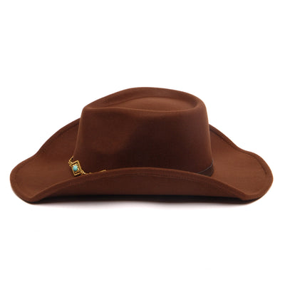 Pinch Crown Cowboy with Concho Band-COWBOY-San Diego Hat Company
