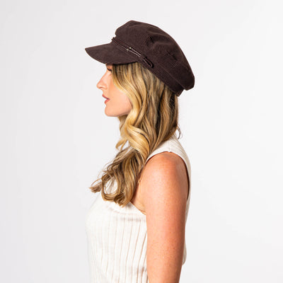 Wide Wale Corduroy Cabbie-CABBIE-San Diego Hat Company
