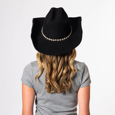 Anna Maria - Cattleman's Crease Cowboy with Rhinestone Band-COWBOY-San Diego Hat Company