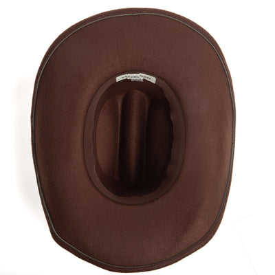The Charlie - Men's Cattleman's Crease Cowboy Hat-COWBOY-San Diego Hat Company