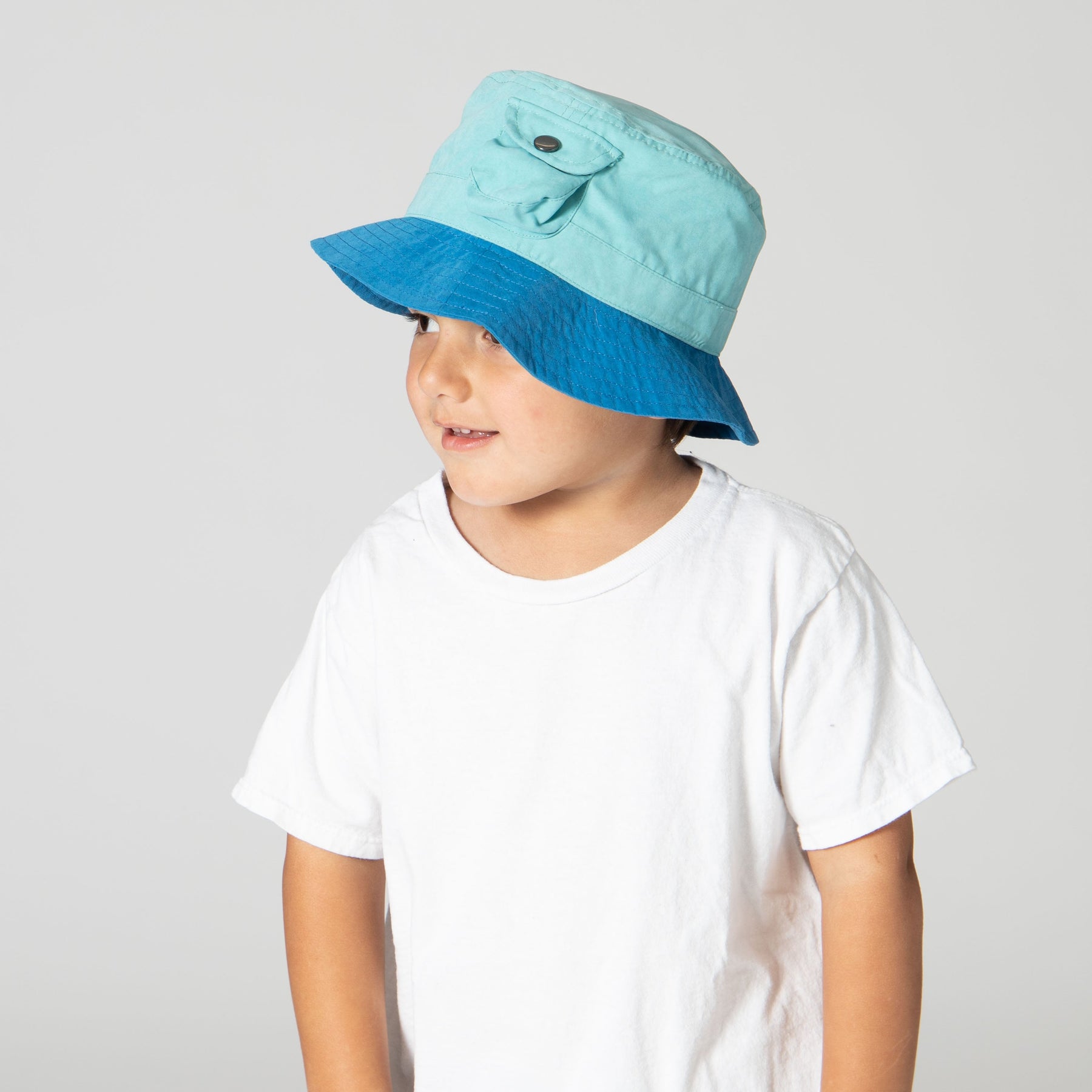 Kids Color Block Bucket Hat – San Diego Hat Company