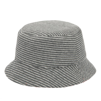 BUCKET - Kid's Reversible Striped Jersey/Cordury Bucket