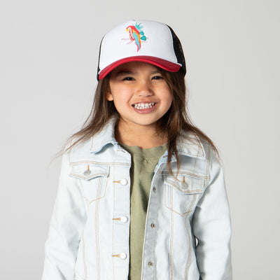 Trucker - 3-7 Year Kid Parrot Trucker Cap