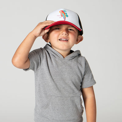 Trucker - 3-7 Year Kid Parrot Trucker Cap