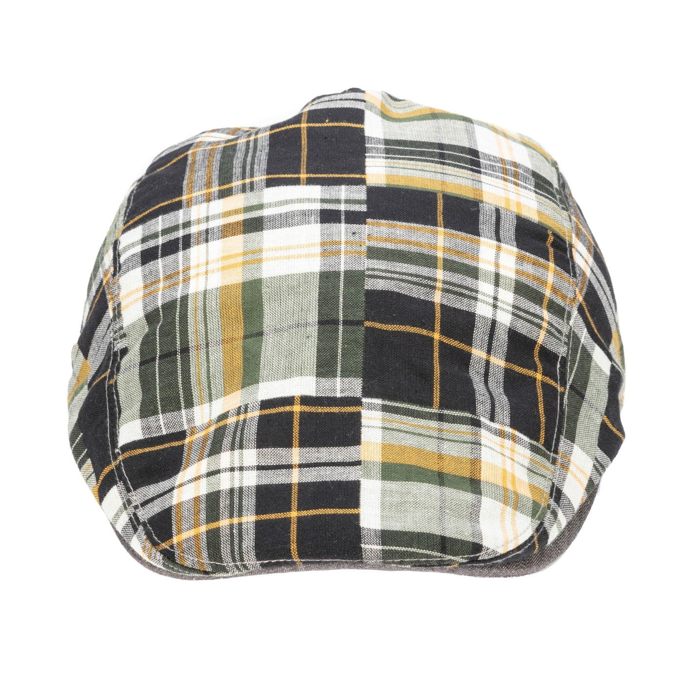 DRIVER - Kids Cut And Sew Plaid Drivers Hat