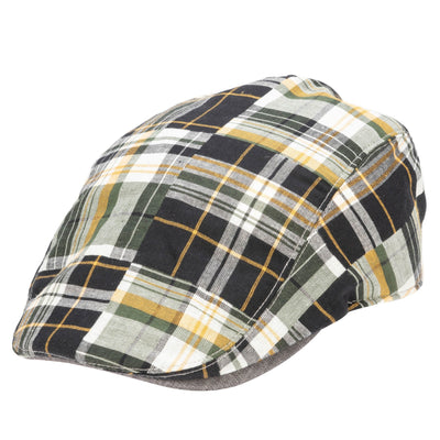 DRIVER - Kids Cut And Sew Plaid Drivers Hat