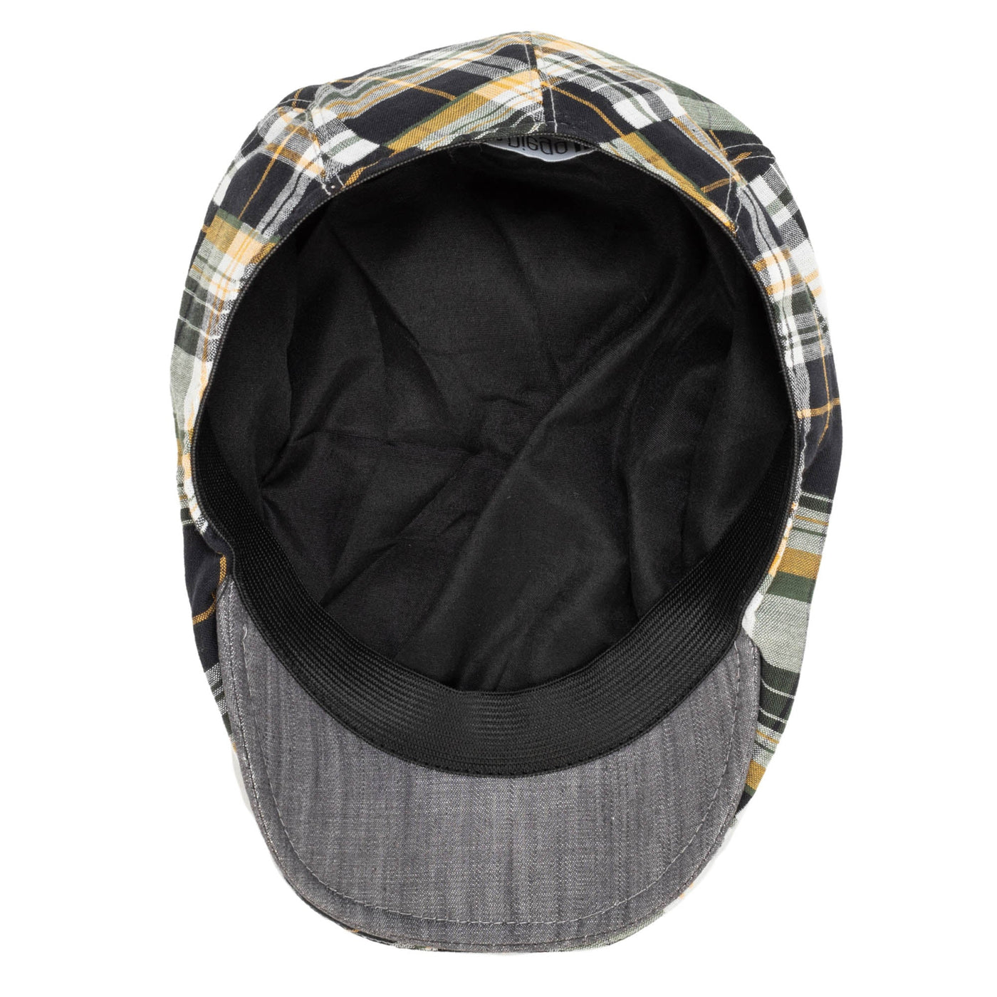 Kids Cut and Sew Plaid Drivers Hat San Diego Hat Company