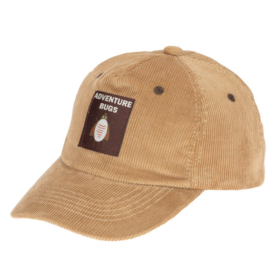 BASEBALL CAP - Corduroy Cap With Woven ‘Adventure Bugs Patch