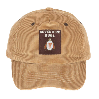 BASEBALL CAP - Corduroy Cap With Woven ‘Adventure Bugs Patch