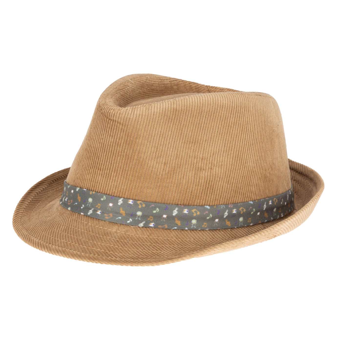 FEDORA - Stingy Brim Corduroy Fedora