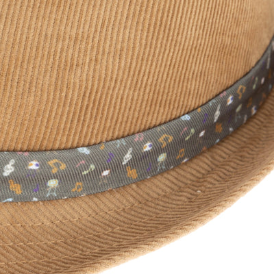 FEDORA - Stingy Brim Corduroy Fedora