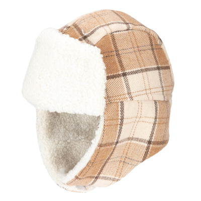 TRAPPER - Kids Plaid Trapper With Sherpa Brim