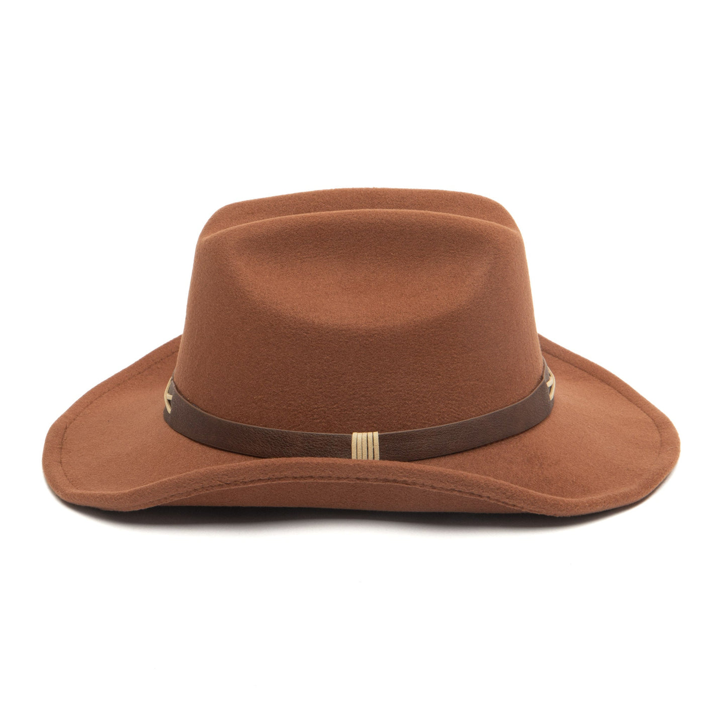 Nino - Kids Cattleman's Crease Cowboy with Contrast X Stitching-COWBOY-San Diego Hat Company