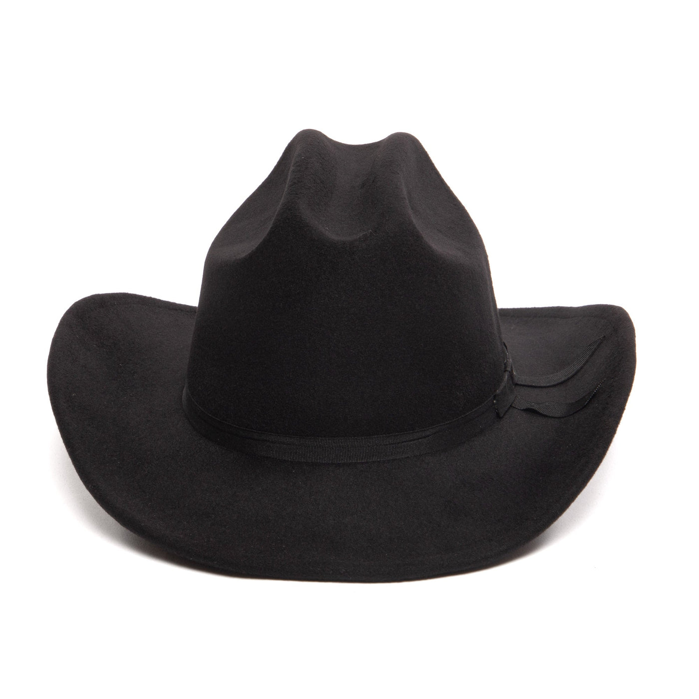 Kids Cattleman's Crease Cowboy with Tonal Grosgrain Band-COWBOY-San Diego Hat Company