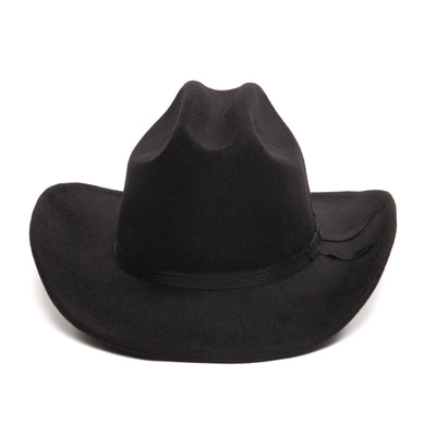 Kids Cattleman's Crease Cowboy with Tonal Grosgrain Band-COWBOY-San Diego Hat Company