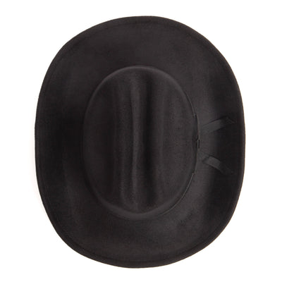 Kids Cattleman's Crease Cowboy with Tonal Grosgrain Band-COWBOY-San Diego Hat Company