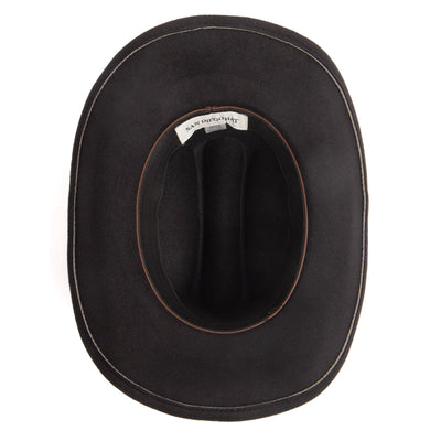Kids Cattleman's Crease Cowboy with Tonal Grosgrain Band-COWBOY-San Diego Hat Company