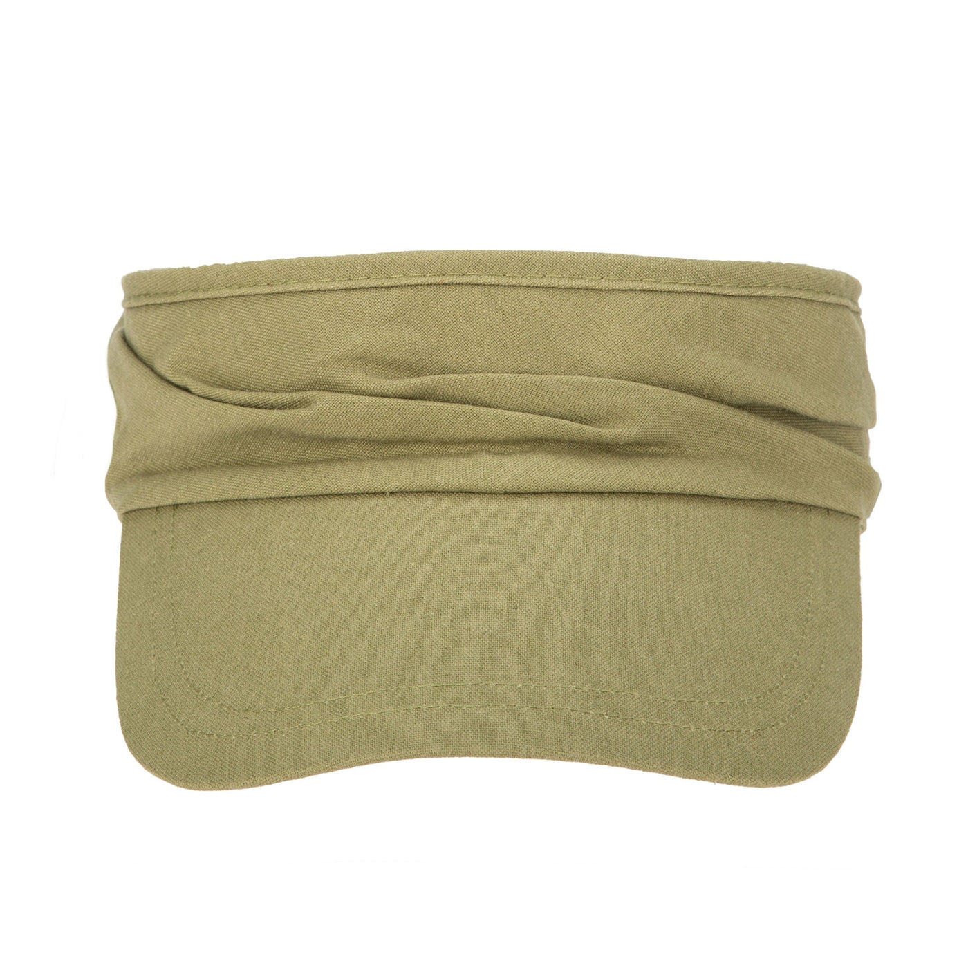 VISOR - San Gorgonio - Cut And Sew Visor With Ribbon Tie