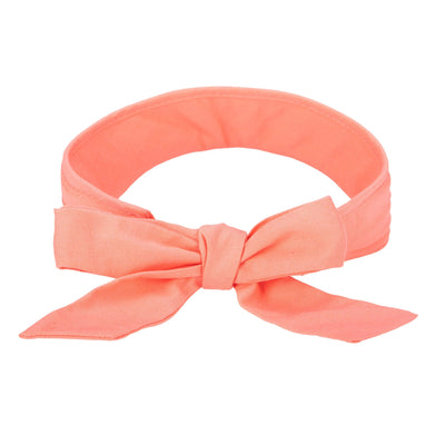 VISOR - San Gorgonio - Cut And Sew Visor With Ribbon Tie