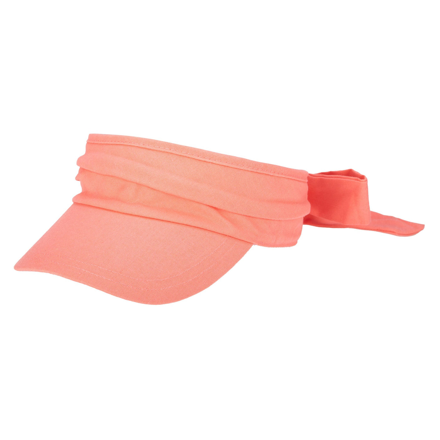 VISOR - San Gorgonio - Cut And Sew Visor With Ribbon Tie