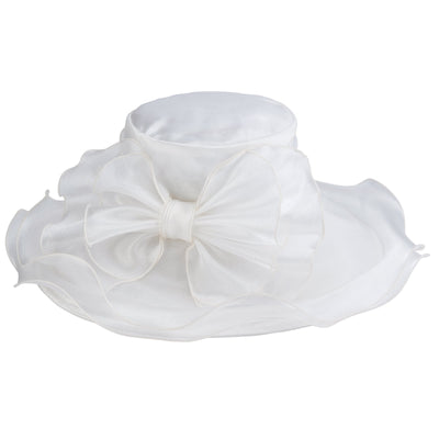 DRESS - Womens Organza Bow Hat