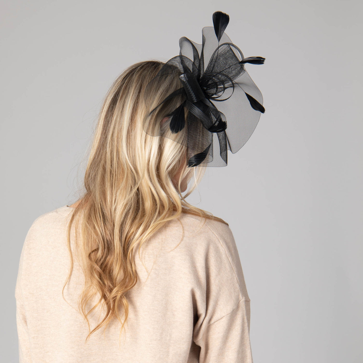 Women's Organza Fascinator Headband-DRESS-San Diego Hat Company