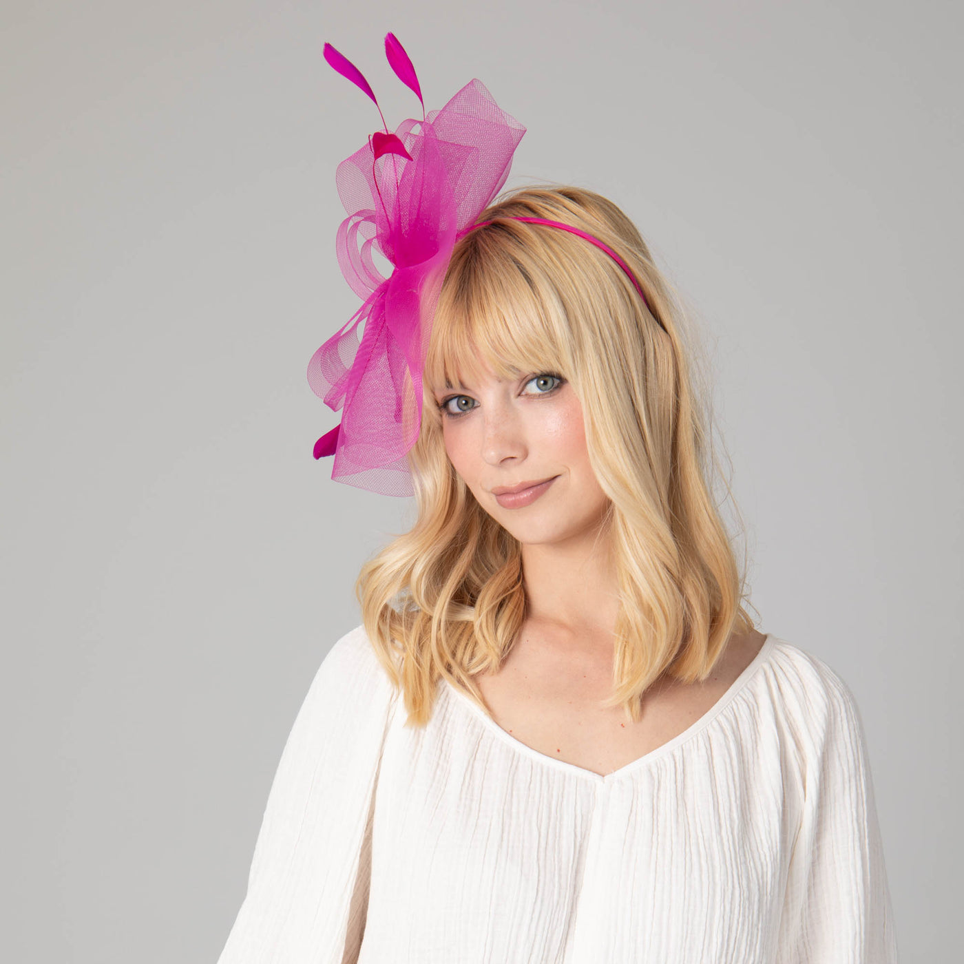 Women's Organza Fascinator Headband-DRESS-San Diego Hat Company