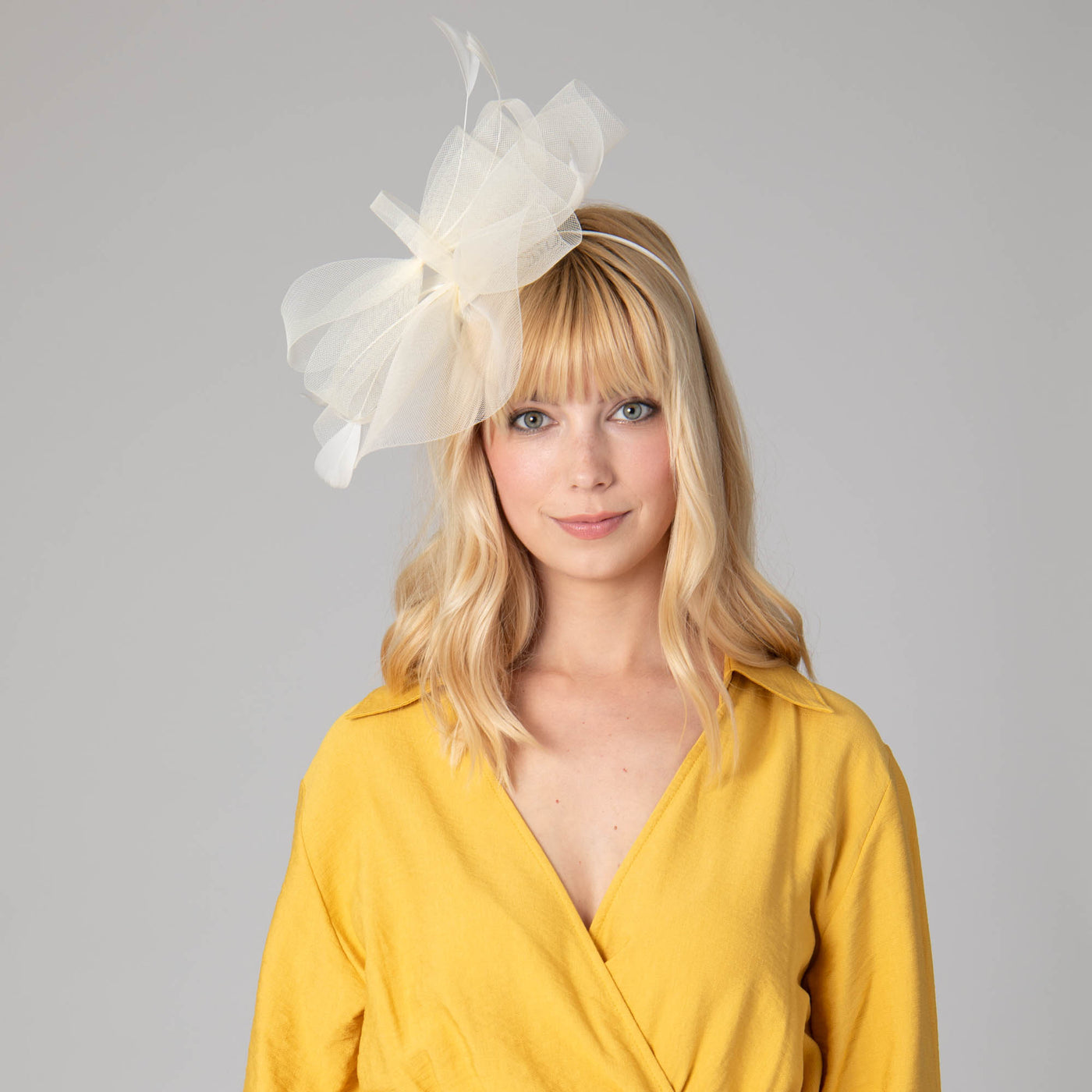 Women's Organza Fascinator Headband-DRESS-San Diego Hat Company