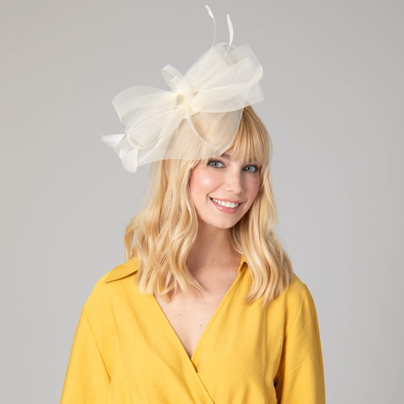 Women's Organza Fascinator Headband-DRESS-San Diego Hat Company