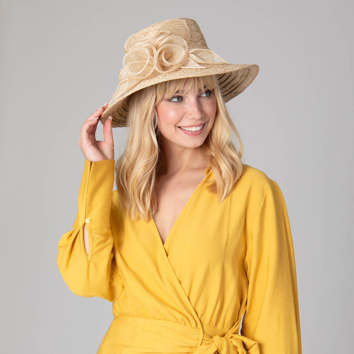 Women's Abaca Dressy Sun Hat-DRESS-San Diego Hat Company