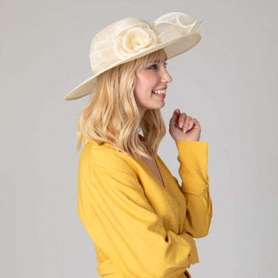 Sinamay Dressy Hat-DRESS-San Diego Hat Company