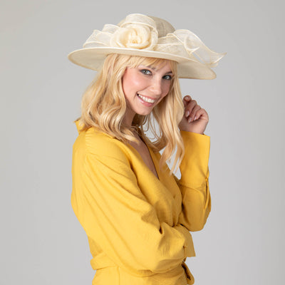 Sinamay Dressy Hat-DRESS-San Diego Hat Company