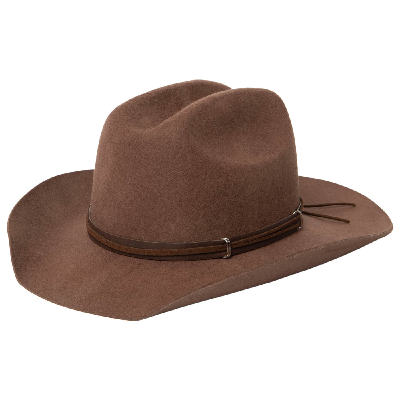 Wool Felt Cattlemans Crease Cowboy with Western Band by FRYE-COWBOY-San Diego Hat Company