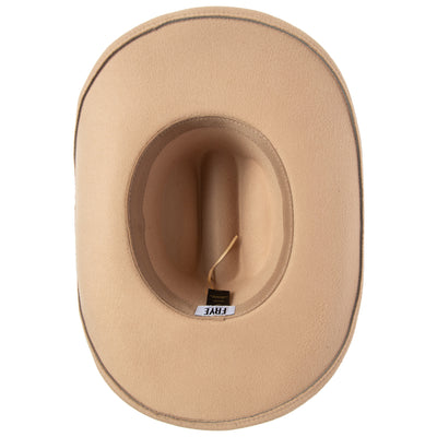 Men's Cowboy with Faux Leather Band-COWBOY-San Diego Hat Company