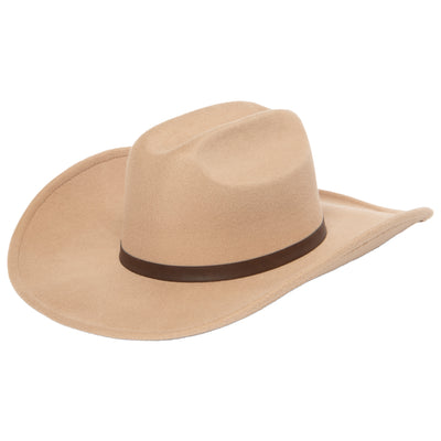 Men's Cowboy with Faux Leather Band-COWBOY-San Diego Hat Company