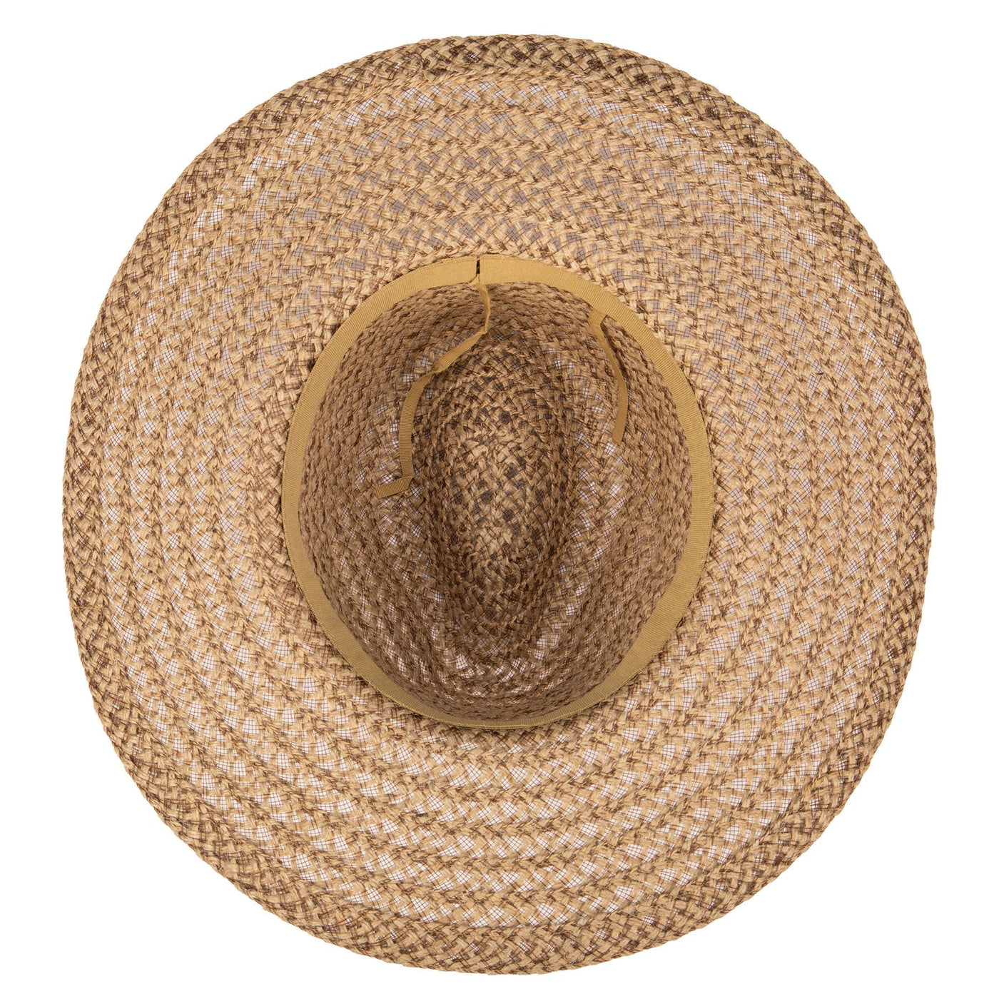 BUCKET - Well Crafted Fedora - Braided Hemp Fedora With Pleated Band