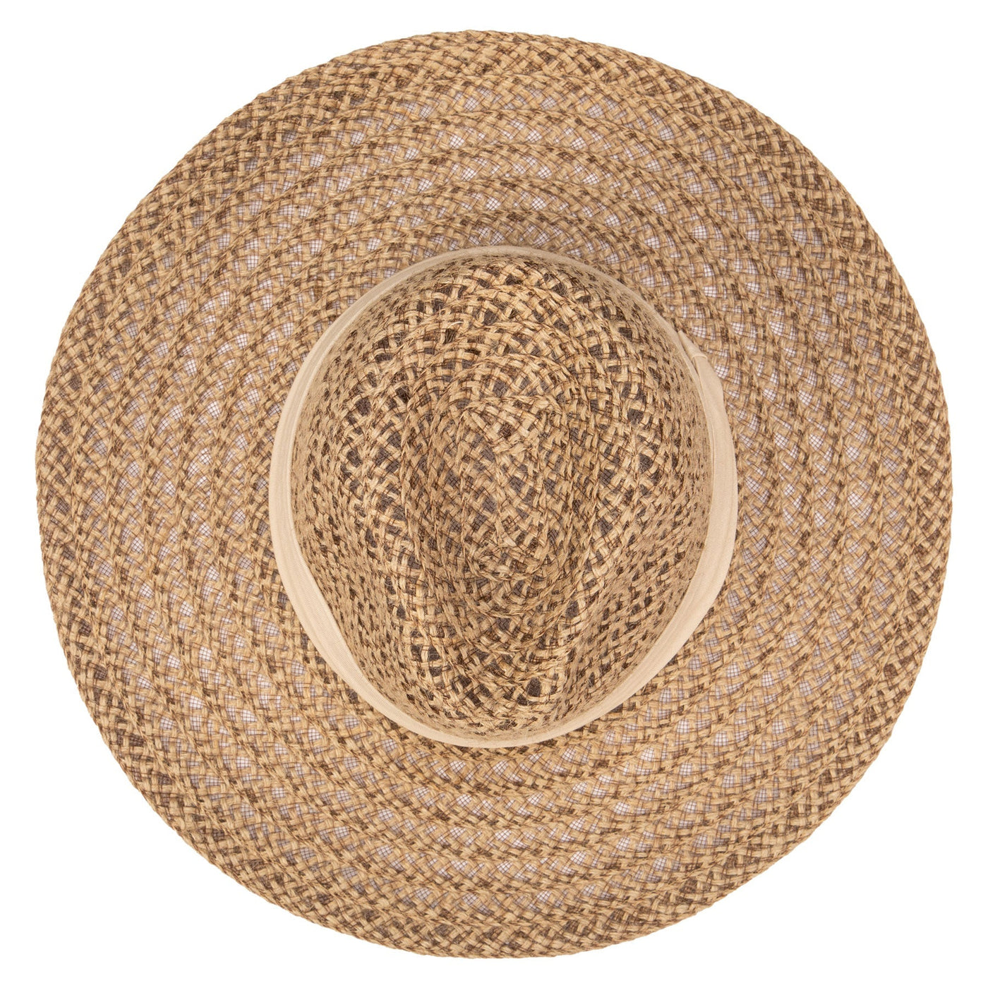 BUCKET - Well Crafted Fedora - Braided Hemp Fedora With Pleated Band