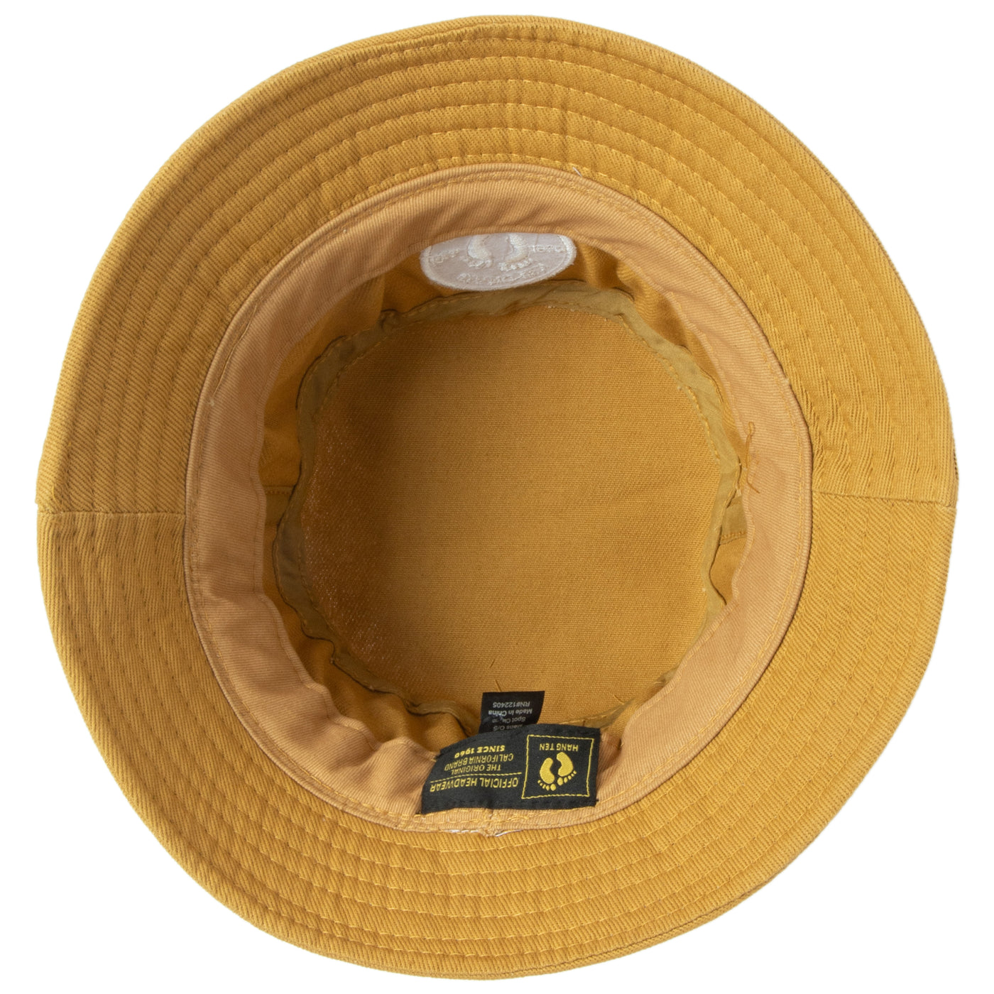Hang Ten - Cotton Twill Bucket with Hang Ten Embroidered Patch-BUCKET-San Diego Hat Company