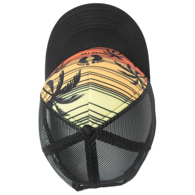 Hang Ten Sublimated Trucker Hat with Gel Print Logo and Mesh Back-Trucker-San Diego Hat Company